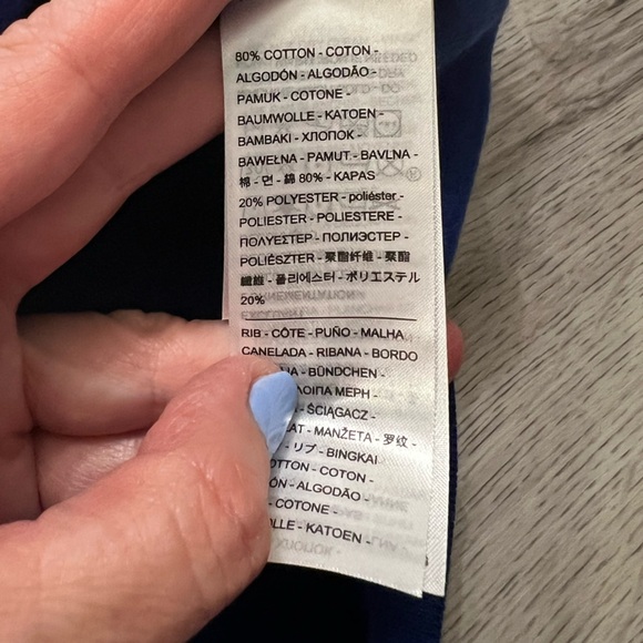 Levi's Men's Relaxed Graphic 1/4 Zip Pocket Hoodie size M - Picture 6 of 8